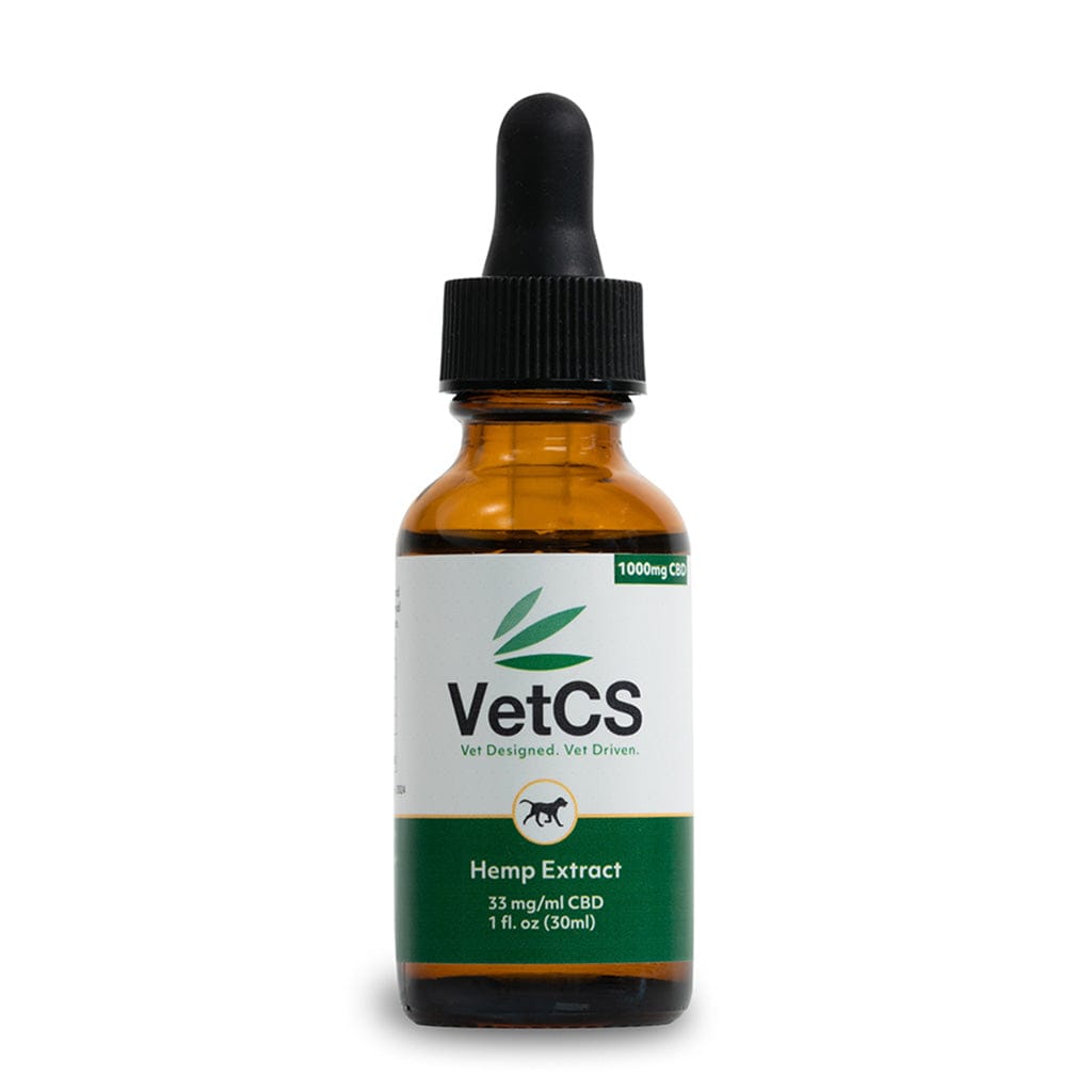 VetCS 1000mg CBD oil for dogs 66/mg CBD