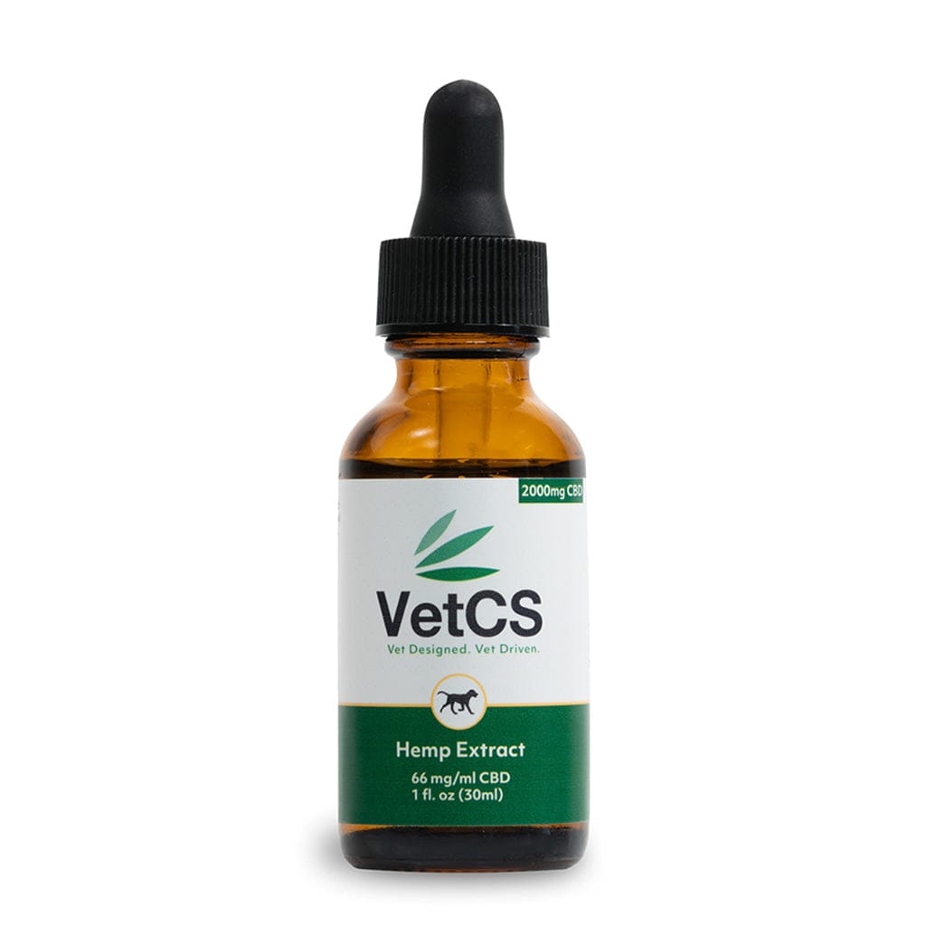 VetCS 2000mg CBD oil for dogs 66/mg CBD