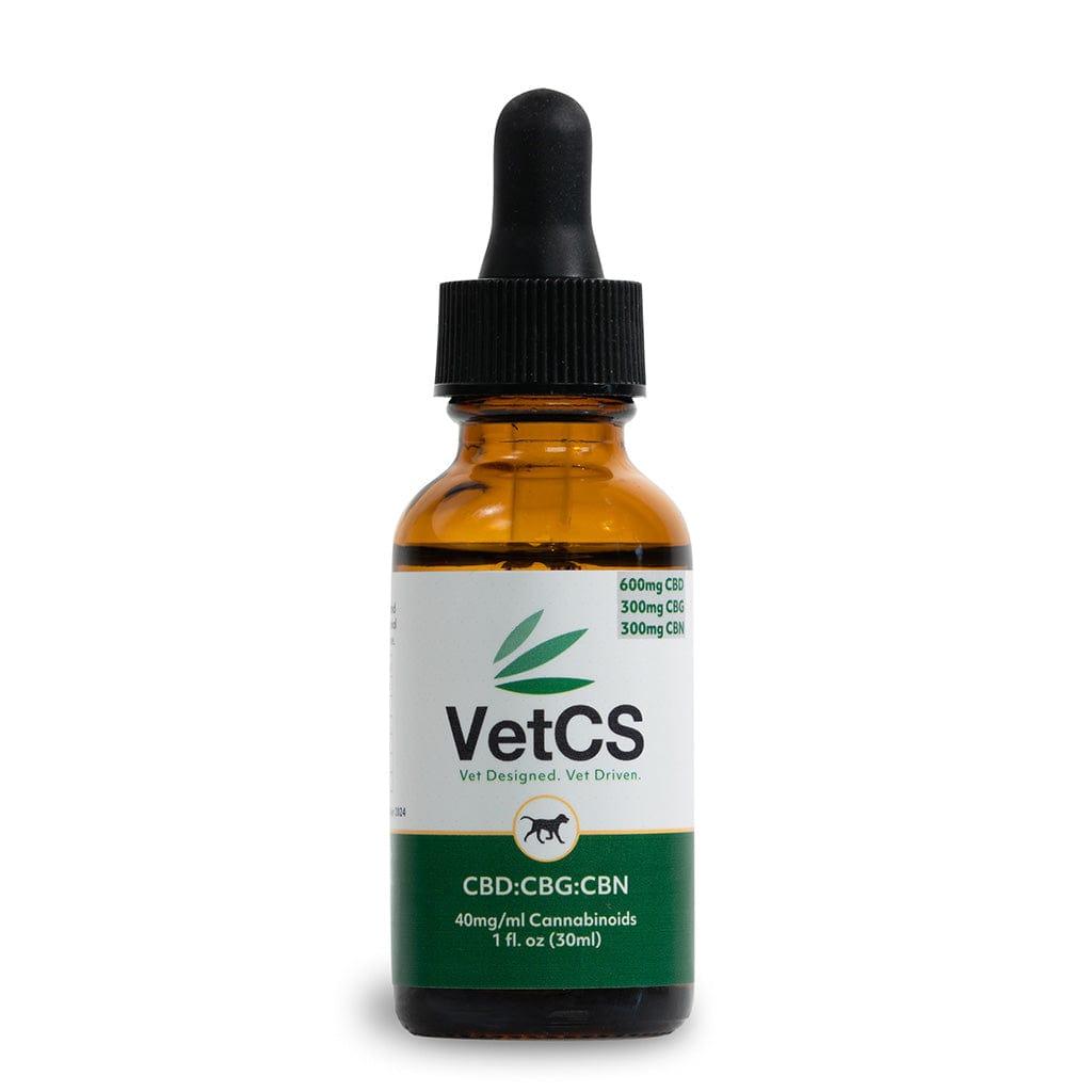 VetCS CBD, CBG,CBN Oil For Dogs 30ml