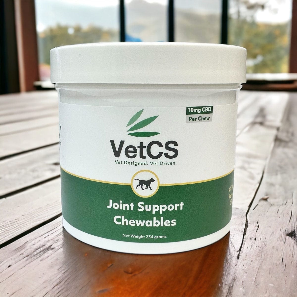 image of VetCS Joint chewables for dogs on table