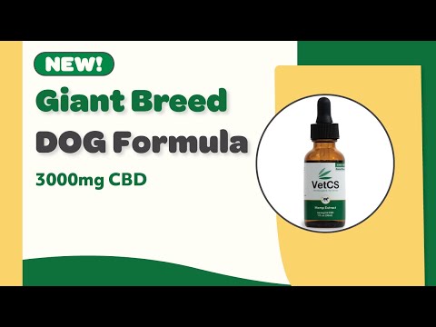 VetCS 3000mg CBD oil product overview video