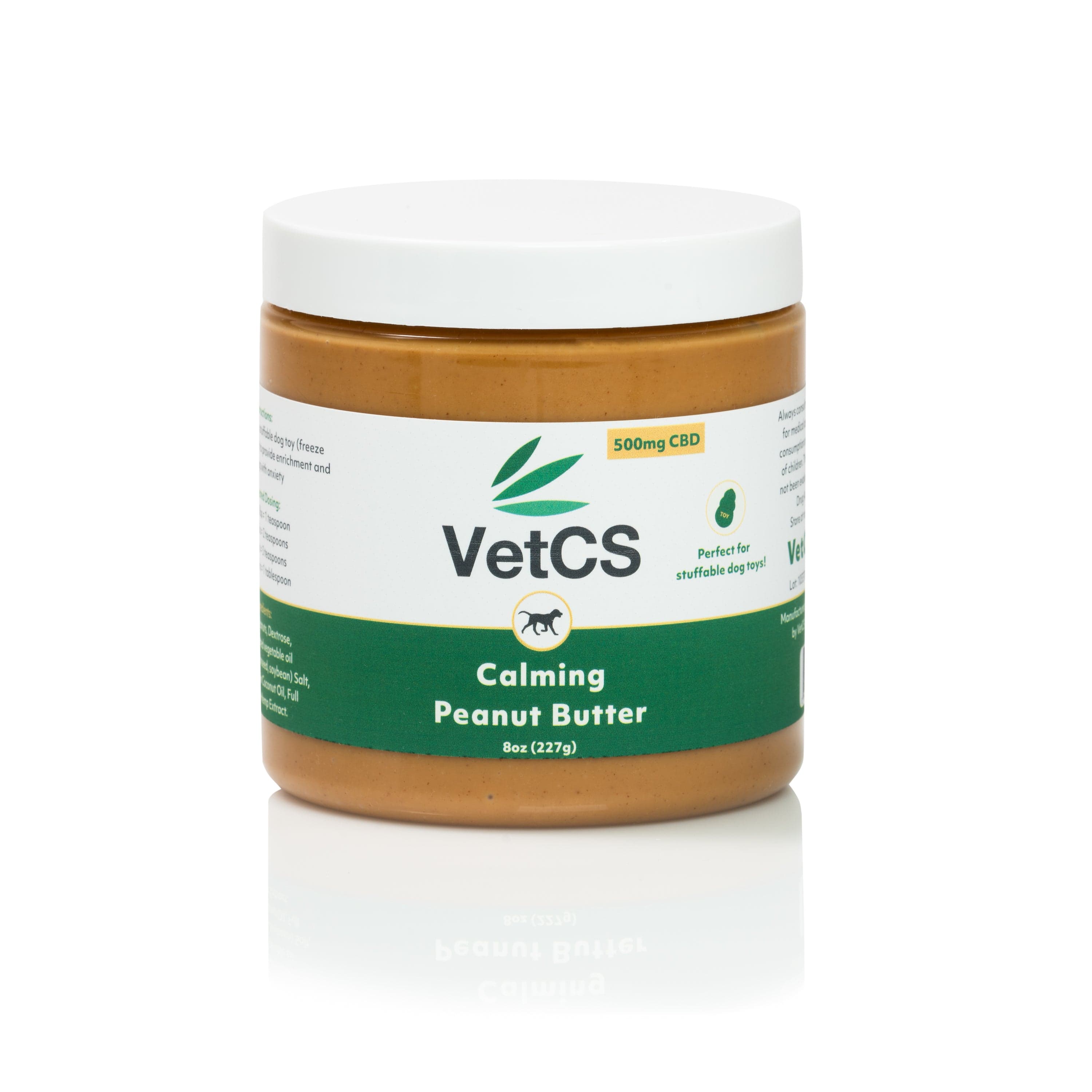 Great for nervous dogs before long trips or when home alone all day. 