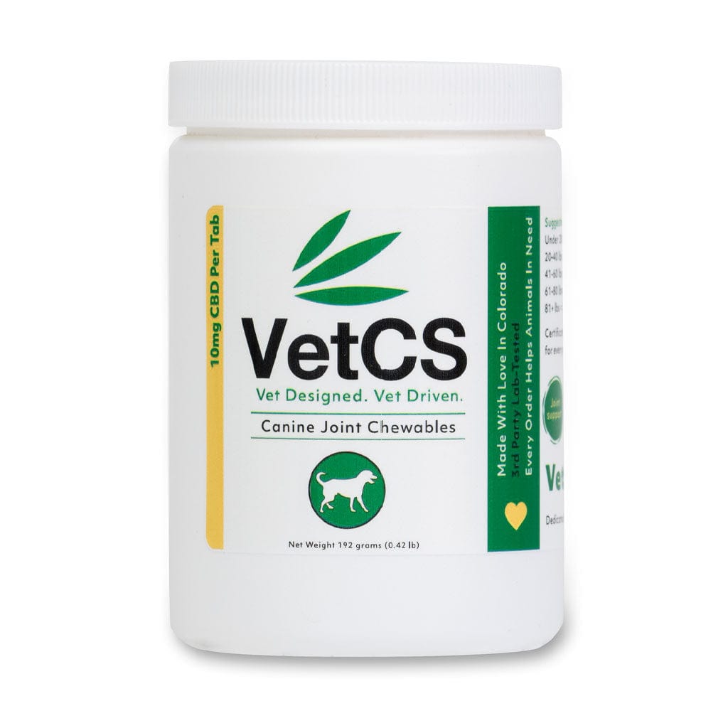 VetCS 10mg CBD dog chews 192 grams