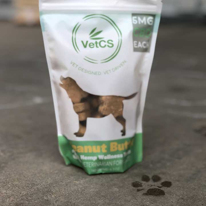VetCS 5mg CBD 30 Count CBD Treats 